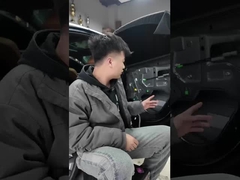 Tampon de réduction des vibrations gaufré carré pour automobile de 2,5 mm / Isolation phonique et thermique automobile / Ca