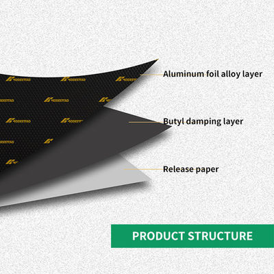 Butyl Rubber Automotive Anti Vibration Mat Vibration Damping Material For Cars