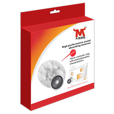 Bon prix PP-PET Système stéréo de voiture circulaire Collocation audio de voiture Plaque d'onde anti stationnaire 200 mm en ligne