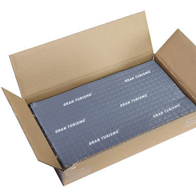 Bon prix 2 mm tampon d'amortissement et de réduction des vibrations / papier d'aluminium imprimé en relief / tapis d'amortissement du bruit de voiture en ligne