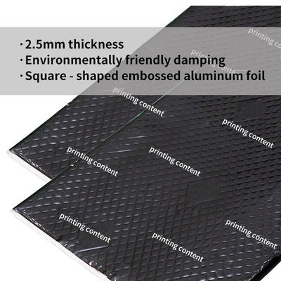 Bon prix 2.5mm tampon d'amortissement des vibrations automobiles / protection de l'environnement ROHS / tapis anti-vibration en ligne